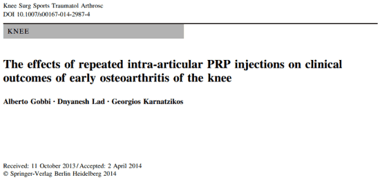 PRP-KNEE-001